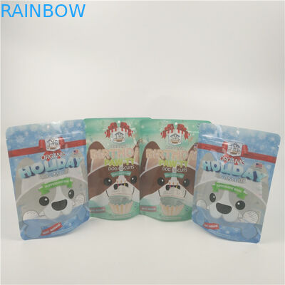 بیسکویت سگ ارگانیک مواد غذایی حیوان خانگی Pouch Gravure فیلم چاپ شده چند لایه