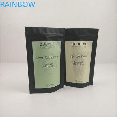 رطوبت ضد آب 14 کیسه های قابل فویل زیپ دار برای اسکراب بدن