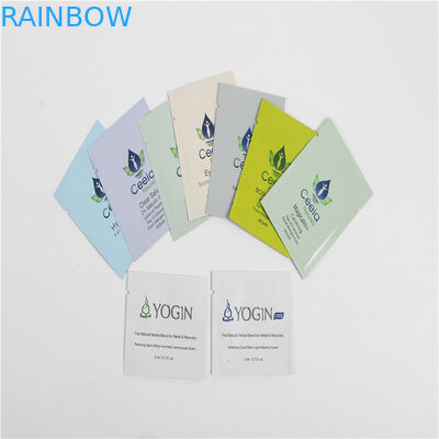 کوچک کیسه بسته بندی لوازم آرایشی پلاستیکی قفل سازگار با محیط زیست سفارشی چاپ شده