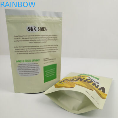 بازیافت آلومینیوم ایستاده مواد غذایی درجه فویل کیسه های بوی اثبات آرم سفارشی