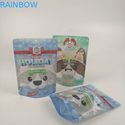 بیسکوییت مرغ سگ Mylar ایستاده آرم سفارشی بسته بندی مواد غذایی حیوان خانگی