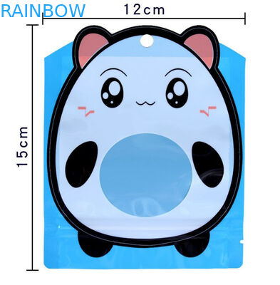 شکل نامنظم کیسه های پلاستیکی مهر و موم شده جانبی اثبات بوی آب نبات