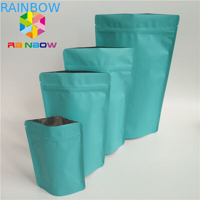 کیسه های ایستاده ایستاده دیجیتال مات Mylar ضد رطوبت با شکاف اشک