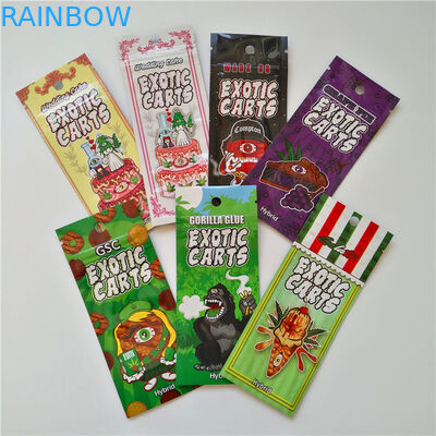 چاپ سفارشی قابل بازیافت Mylar Smell Proof Weed Gummy Bear خوراکی قابل بسته بندی کیسه بسته بندی Ziplock