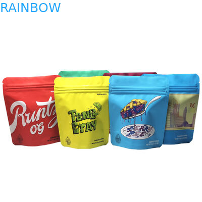 3.5 گرم 7 گرم 14 گرم 1 اونس کیسه گل ممتاز فویل چاپ سفارشی فویل بسته بندی شده بوی ضد زنگ کیسه ضد زنگ