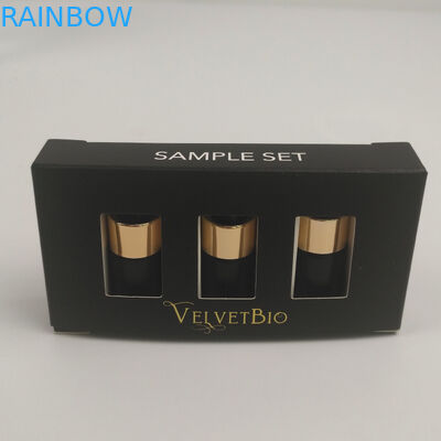 لوگو سفارشی جعبه بسته بندی کاغذ لوازم آرایشی و بهداشتی مقوا لوله مستطیل شکل مستطیل چاپ شده با UV UV