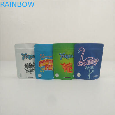 3.5 گرم خوراکی کیسه Mylar بوی ضد آب نبات بسته بندی کیسه نرم خوراکی چسبناک