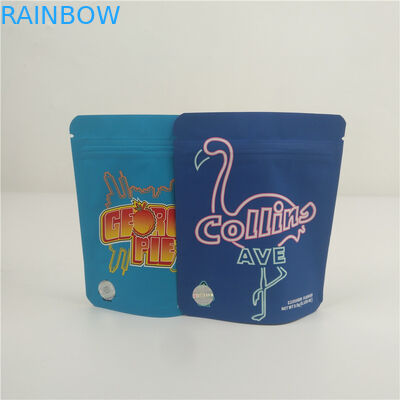 3.5 گرم خوراکی کیسه Mylar بوی ضد آب نبات بسته بندی کیسه نرم خوراکی چسبناک