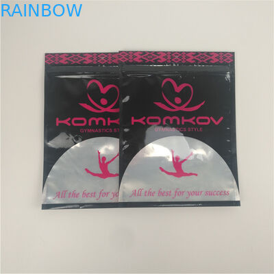 بسته بندی لباس های سازگار با محیط زیست کیف های زیر پلاستیکی قفل زیپ دار با پنجره صاف