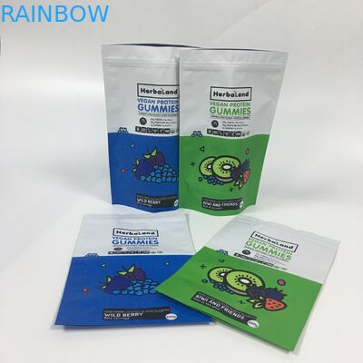 عمده فروشی بسته بندی فویل آلومینیومی ضد بوی مات ایستاده کیسه های پلاستیکی خوراکی Mylar