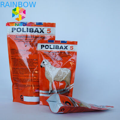 رفتار چاپ سگ پلاستیکی حیوان خانگی Gravure با کیسه بسته بندی مواد غذایی زیپ قفل خوراکی