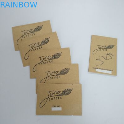 کیسه های بسته بندی خوراکی 120mic VMPET کیسه Ziplck سه طرف مهر و موم شده