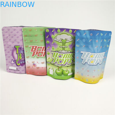 Smell Proof Cookie Spice Plastic Mylar Bag Tobacco مواد غذایی