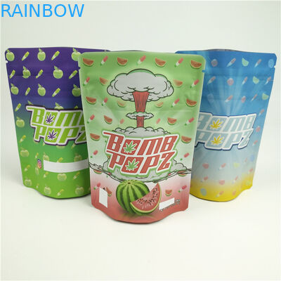 Stoner Patch Dummies Mylar کیف های بسته بندی چاپ دیجیتال CMYK