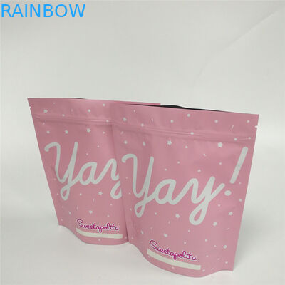 کیسه های زیپلاک فویل آلومینیوم متالیزه MOPP چاپ مات مات