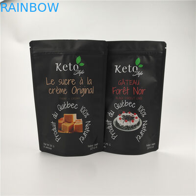 8x15cm کیسه های بسته بندی مواد غذایی FDA Mylar VMPET برای میان وعده کیک آب نبات