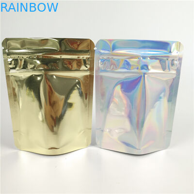 پلاستیک پلاستیکی کیسه زیپلاک SGS 200 گرم با پنجره CMYK