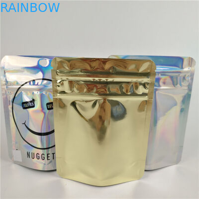 کیسه های مایار فویل آلومینیومی قابل بازجویی 300 گرم Zipock بسته بندی مواد غذایی خوراکی