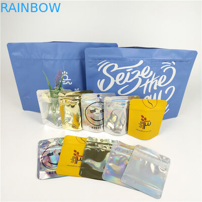 کلوچه ضد گل بویایی Mylar Bag Ziplock مقاوم در برابر کودکان کیسه علف های هرز