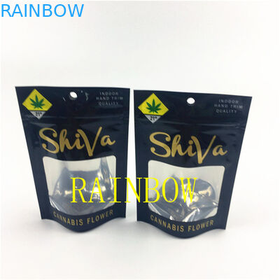 چاپ دیجیتالی ایستاده فویل آلومینیومی 1000 میلی گرم خوراکی بسته بندی کیسه های میان وعده mylar با زیپ