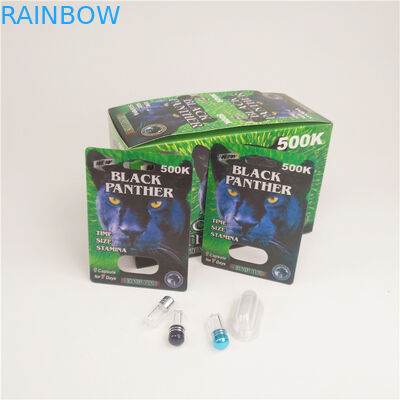 90mic Panther قرصهای جنسی کارتهای 3D کارتهای کاغذی Rhino 3K 7K