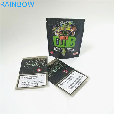 کیف زیپ SGS 14g 28g فویل مخصوص کودکان CMYK 120mic