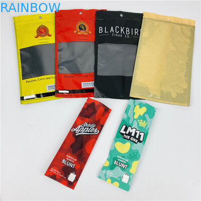 AL 0.7C MOPP VMPET Rolling Tobacco Pouch Cmyk 200mic For Cigar Fronto Leaf