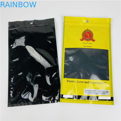 AL 0.7C MOPP VMPET Rolling Tobacco Pouch Cmyk 200mic For Cigar Fronto Leaf