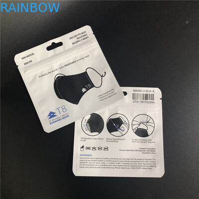 Cmyk MPET کیسه بسته بندی خرده فروشی پلاستیکی Umpcale Vmpet برای جوراب های غذایی