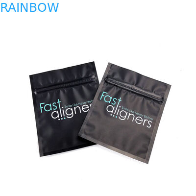 کیف های نامرئی CMYK MOPP کیف های چندبار مصرف Mylar 120mic با پنجره جلو شفاف