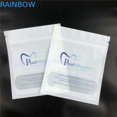 کیف های نامرئی CMYK MOPP کیف های چندبار مصرف Mylar 120mic با پنجره جلو شفاف