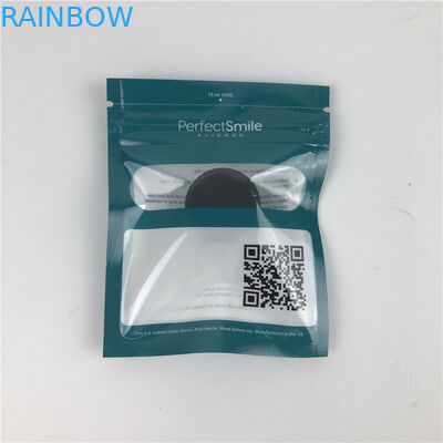 کیف های نامرئی CMYK MOPP کیف های چندبار مصرف Mylar 120mic با پنجره جلو شفاف