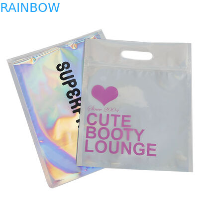 کیسه بسته بندی پلاستیکی VMPET Mopp 110mic Cmyk با پنجره