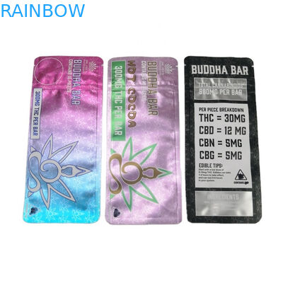 SGS 120mic MOPP کیف مقاوم برای کودکان Mylar 500mg VMPET Candy Edibles