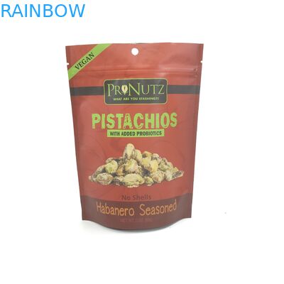 کیسه های قفل زیپ مات MOPP ISO VMPET 14 گرم قابل استفاده برای غذا