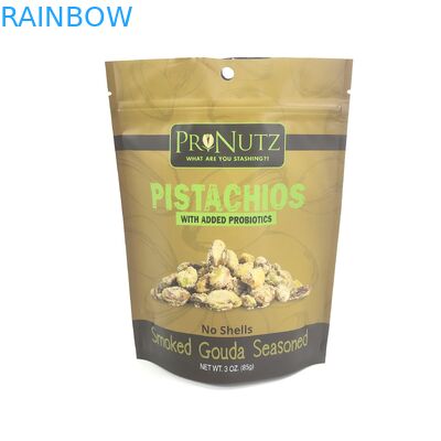 کیسه های قفل زیپ مات MOPP ISO VMPET 14 گرم قابل استفاده برای غذا