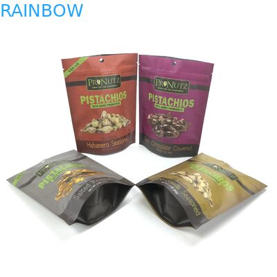 کیسه های قفل زیپ مات MOPP ISO VMPET 14 گرم قابل استفاده برای غذا