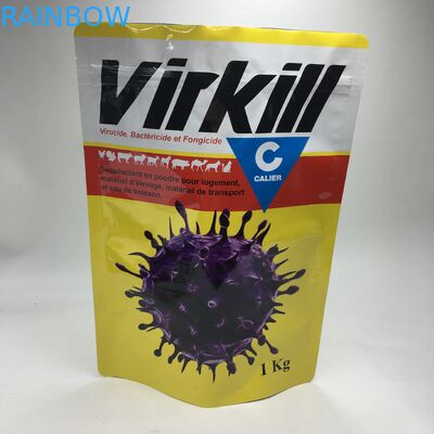 کیسه های بسته بندی مواد غذایی ذخیره سازی مواد غذایی فویل آلومینیومی ورقه ورقه ای بسته بندی Ziplock 1 کیلویی کیسه های پودر مواد غذایی