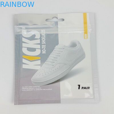 کیسه های بسته بندی پلاستیکی مینی زیپ کیسه ای بسته بندی کیسه مهر و موم سه طرفه برای بند کفش