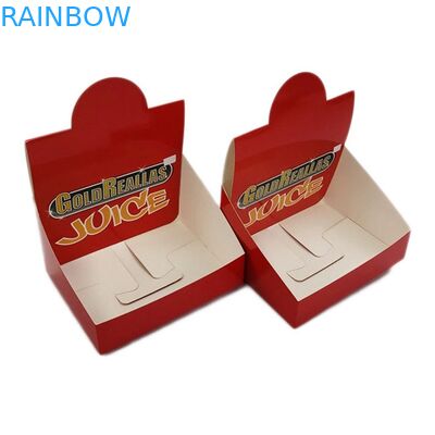 لوگو سفارشی نوشیدنی انرژی زا کاغذ شمارنده نمایش جعبه میله های انرژی شکلات میله های پروتئینی جعبه های بسته بندی