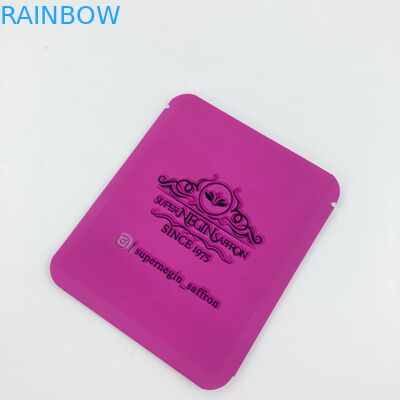 کیسه های مواد غذایی برای زعفران خشک کروکوس و چای 500pcs MOQ برای بسته بندی سفارشی کیسه بسته بندی آجیل کیسه بسته بندی