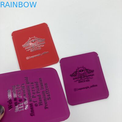 کیسه های مواد غذایی برای زعفران خشک کروکوس و چای 500pcs MOQ برای بسته بندی سفارشی کیسه بسته بندی آجیل کیسه بسته بندی