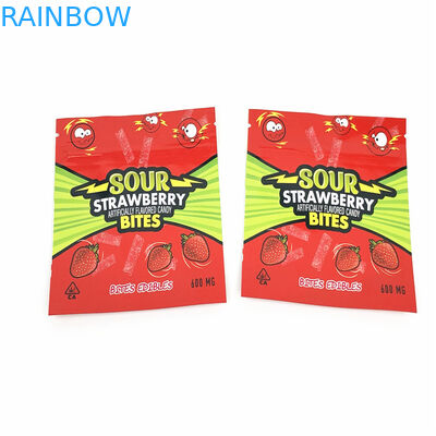 کیسه پلاستیکی Gravure 140mic CMYK Foil Pouch MOPP VMPET کیسه Mylar پلاستیکی