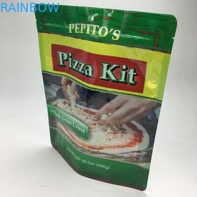 کیت پیتزا MOPP VMPET 296g کیسه ایستاده Ziplock Grain Crust 10.5oz