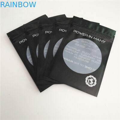 کیسه های جواهرات پلاستیکی CMYK Gravnre Zipper Packaging SGS VMPET 10C