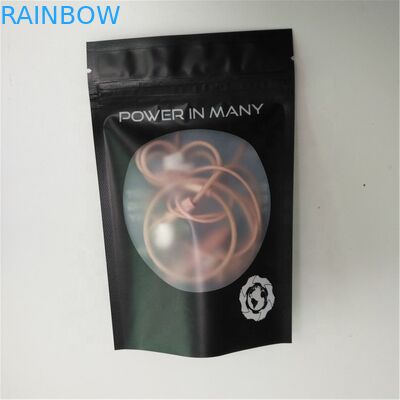 کیسه های جواهرات پلاستیکی CMYK Gravnre Zipper Packaging SGS VMPET 10C