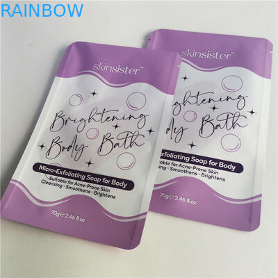 کیسه زیپ آرایشی کیسه اسنک AL 0.7C 12C قابل روکش SGS MPET