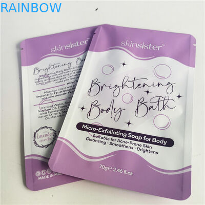 کیسه زیپ آرایشی کیسه اسنک AL 0.7C 12C قابل روکش SGS MPET