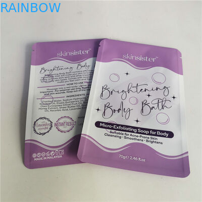 کیسه زیپ آرایشی کیسه اسنک AL 0.7C 12C قابل روکش SGS MPET