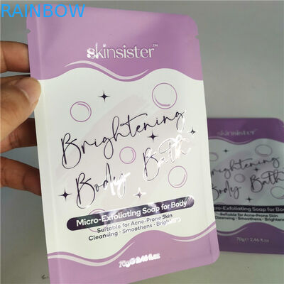 کیسه زیپ آرایشی کیسه اسنک AL 0.7C 12C قابل روکش SGS MPET